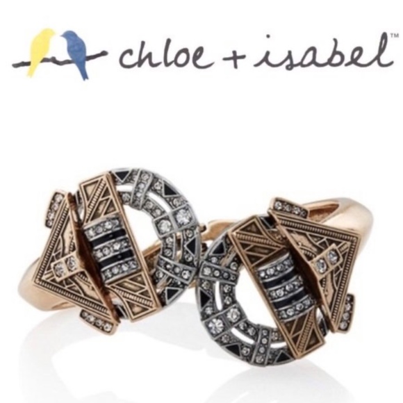 Chloe + Isabel Amulet Hinged Statement Bracelet - Picture 2 of 5